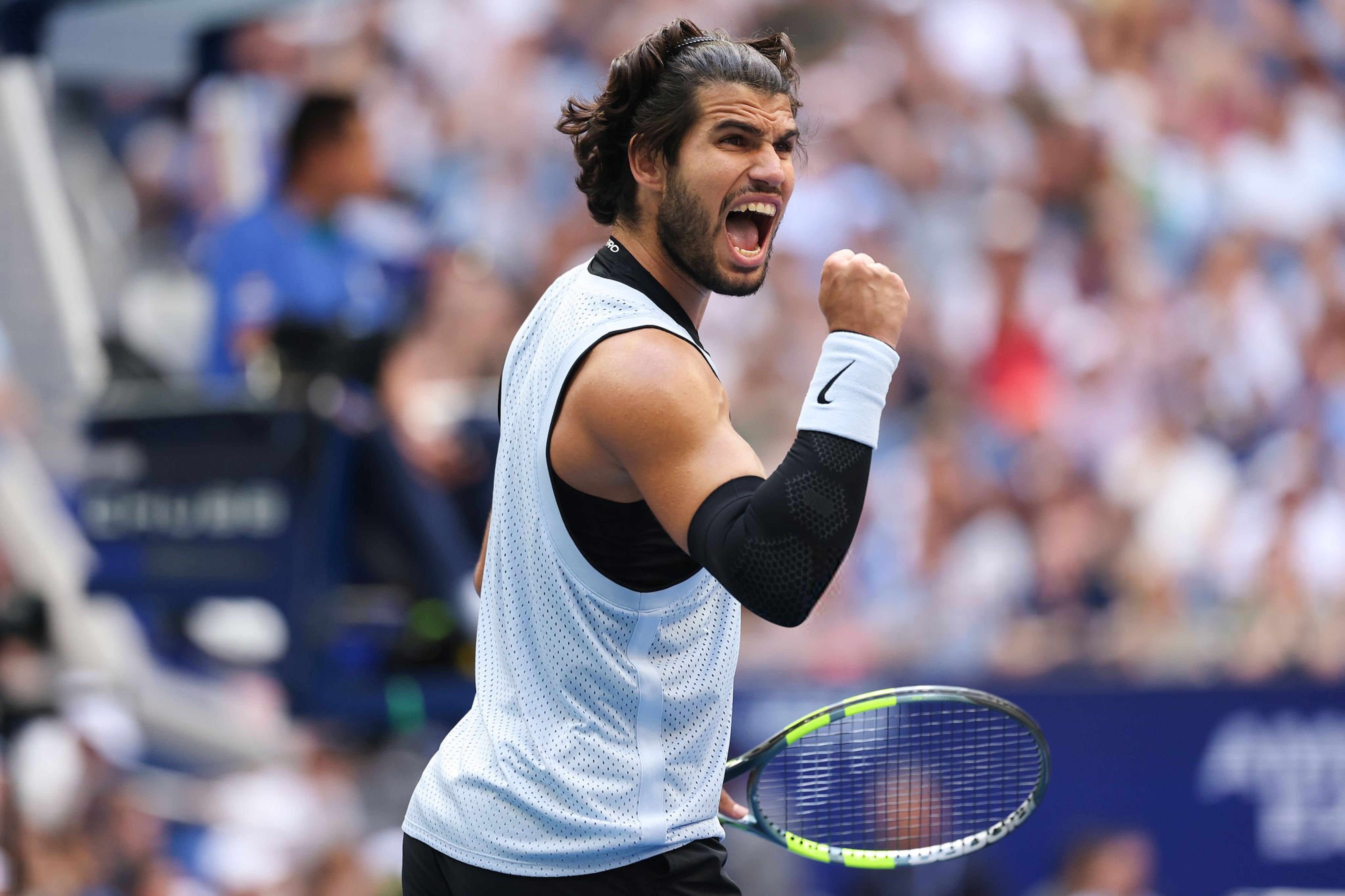 Алькарас вышел в четвертьфинал US Open